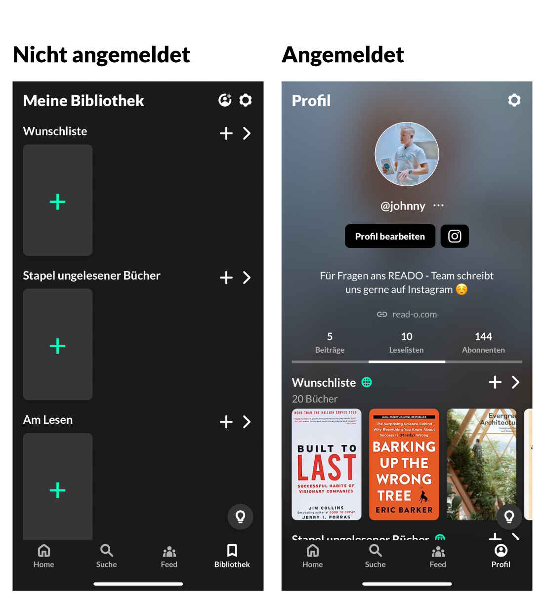 Angemeldet